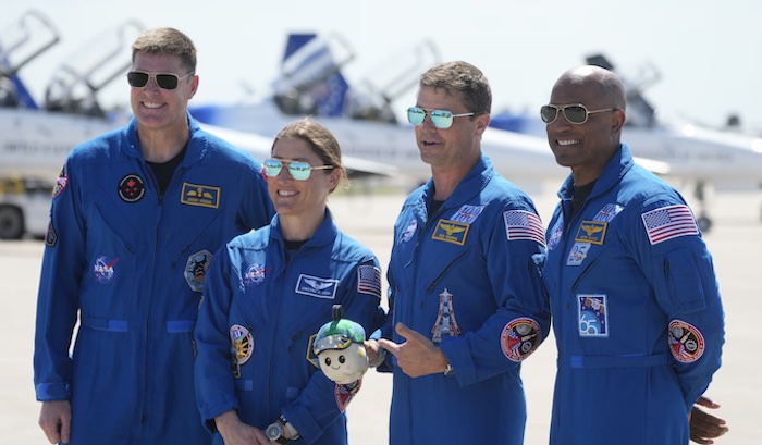 202603NASA-Artemis-II-Crew-Arrives-In-Florida-Ahead-Of-Historic-Moon-Mission