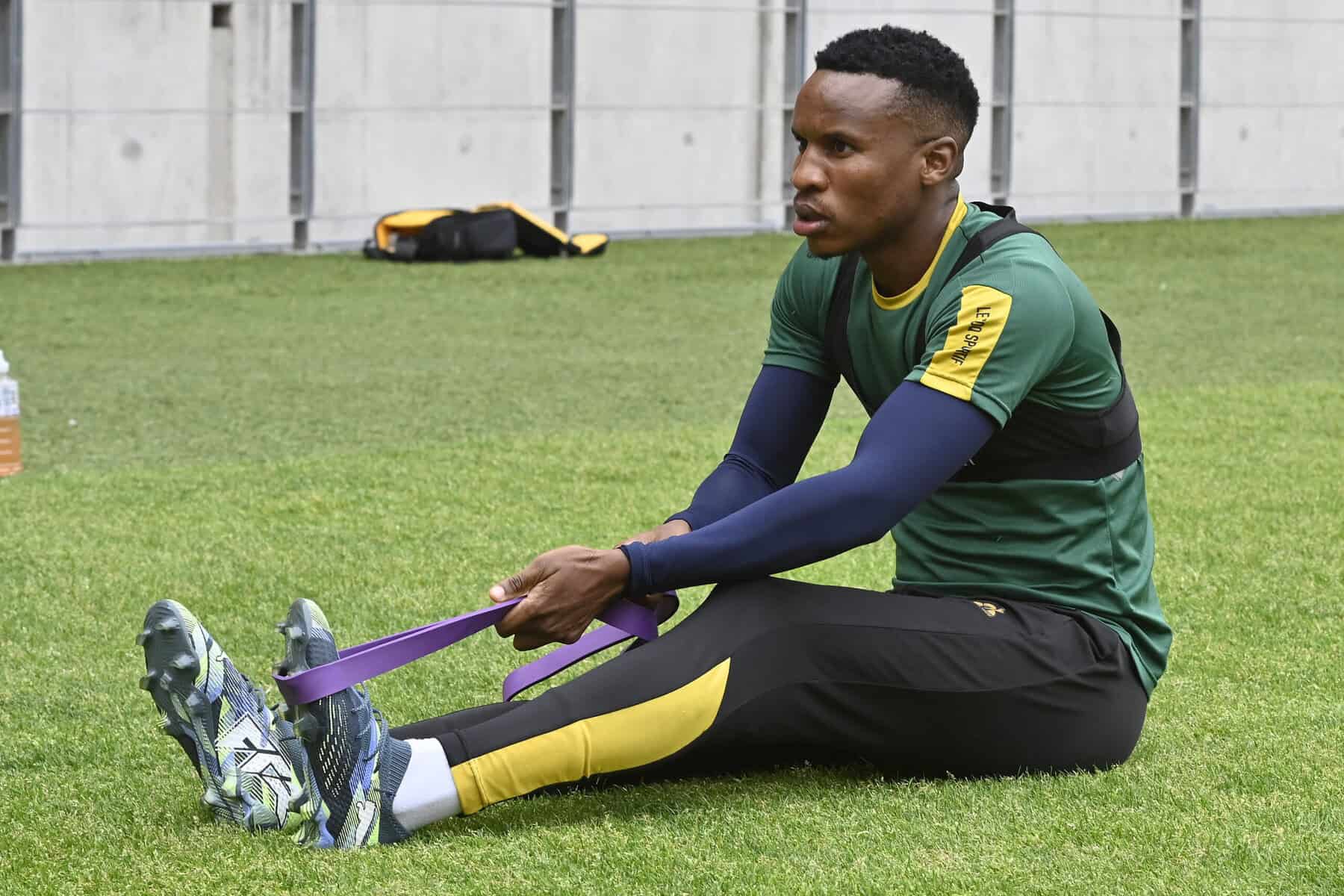 Football - 2025 Africa Cup of Nations Qualifiers - South Africa Press Conference - Nelson Mandela Bay Stadium - Gqeberha