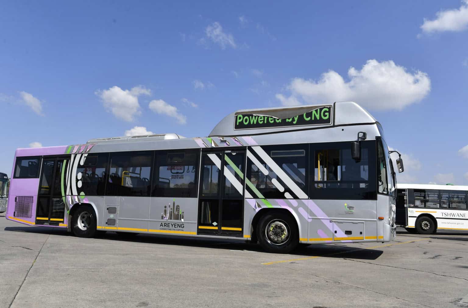 Minister Mbalula inspects regulations compliance on A Re Yeng buses in Pretoria