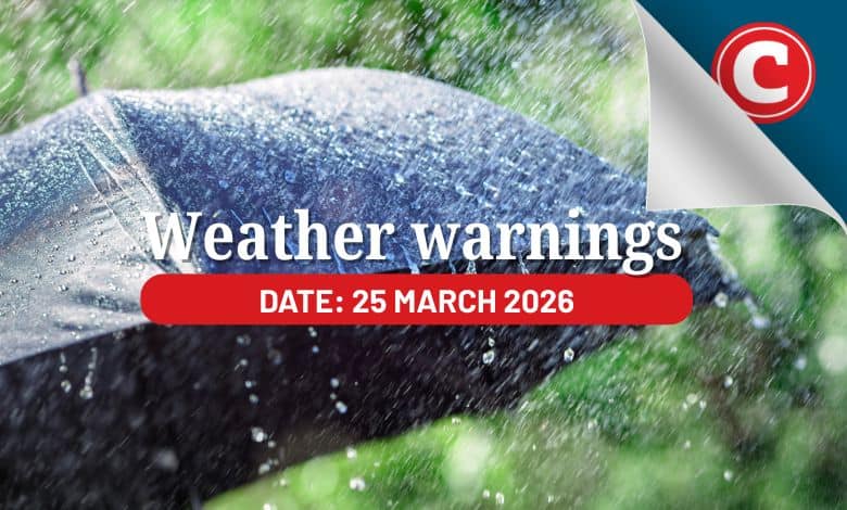 202603Weather-forecast-25-March-2026