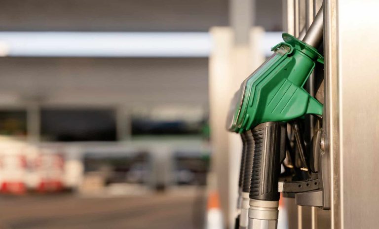 Drivers filling their cars with fuel at gas petrol station, utilizing various pumps that supports daily commuting needs and travel plans