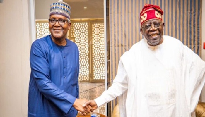 202402Tinubu-Rejoices-With-Dangote-For-Bagging-Senegals-Highest-Honour-Of-National-Order-Of-Lion-