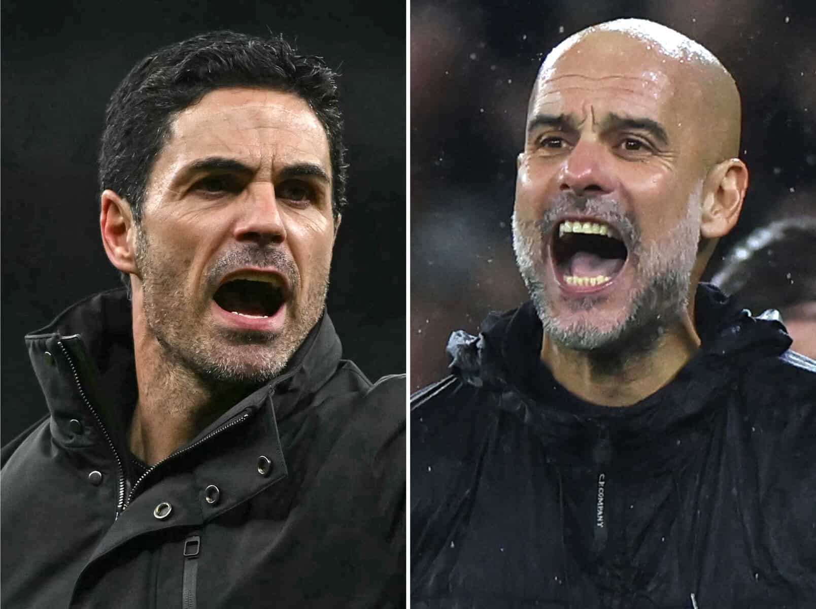 FBL-ENG-LCUP-ARSENAL-MAN CITY-GUARDIOLA-ARTETA