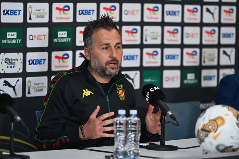 Football - CAF Champions League 2025/26 - Semi Final - 2nd Leg -  Esperance Press Conference - Loftus Stadium - Pretoria