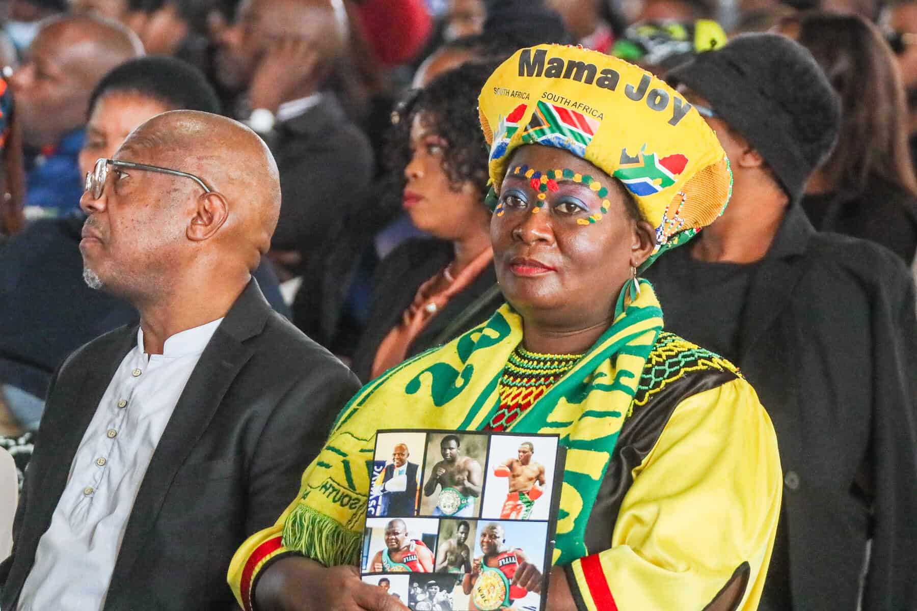 Funeral Service Of Dingaan "The Rose Of Soweto" Thobela