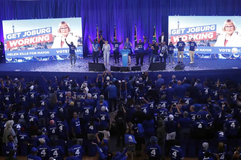 DA Joburg Mayoral Candidate Helen Zille Unveils Manifesto