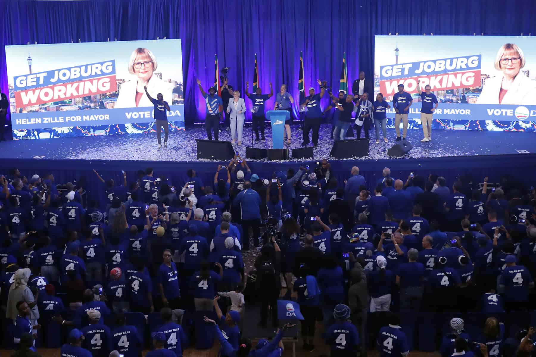 DA Joburg Mayoral Candidate Helen Zille Unveils Manifesto