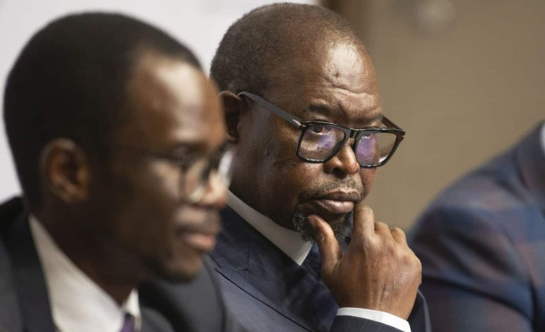 Finance Minister Enoch Godongwana Briefs The Media Ahead Of Budget Speech