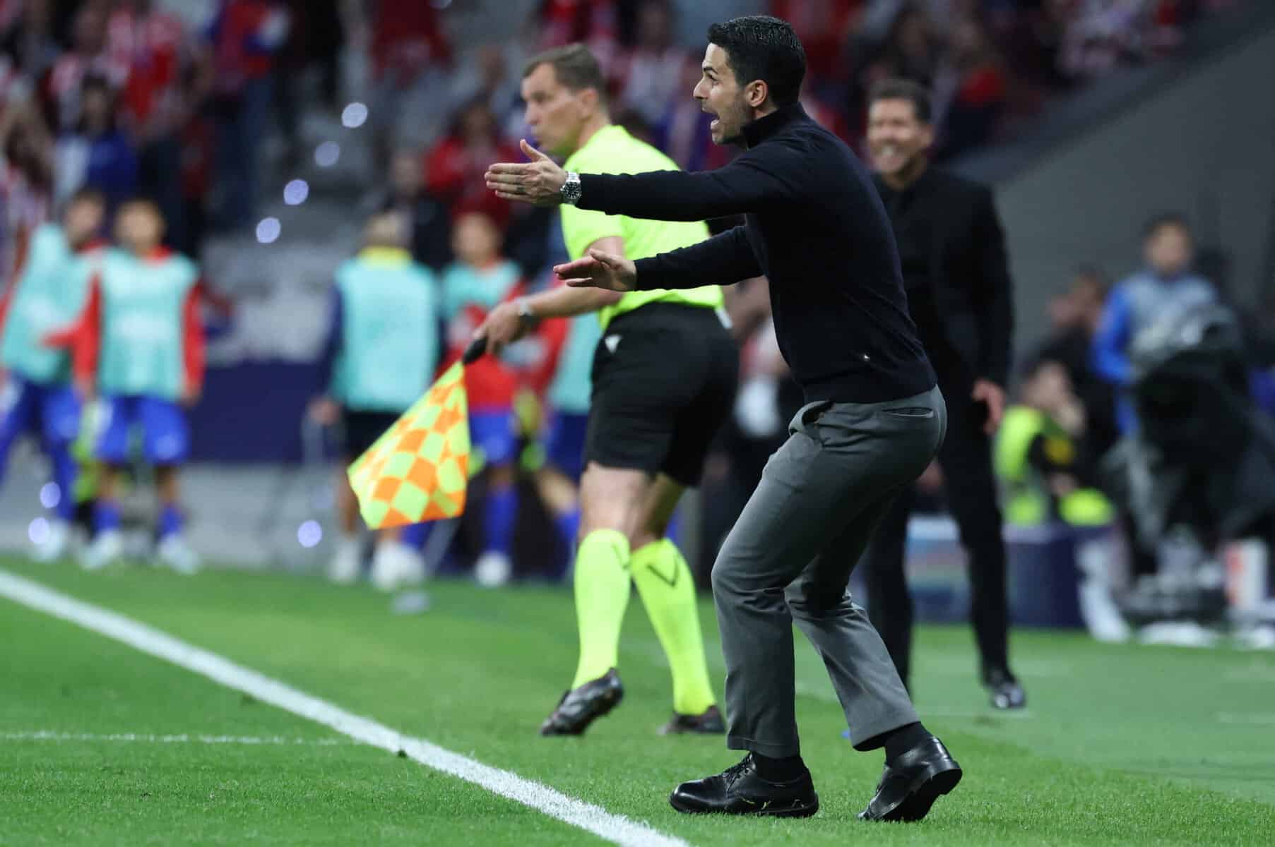 FBL-EUR-C1-ATLETICO MADRID-ARSENAL