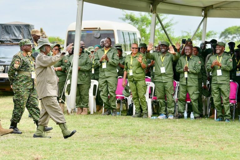 202604Museveni-waves-to-MPs-at-Kyankwanzi