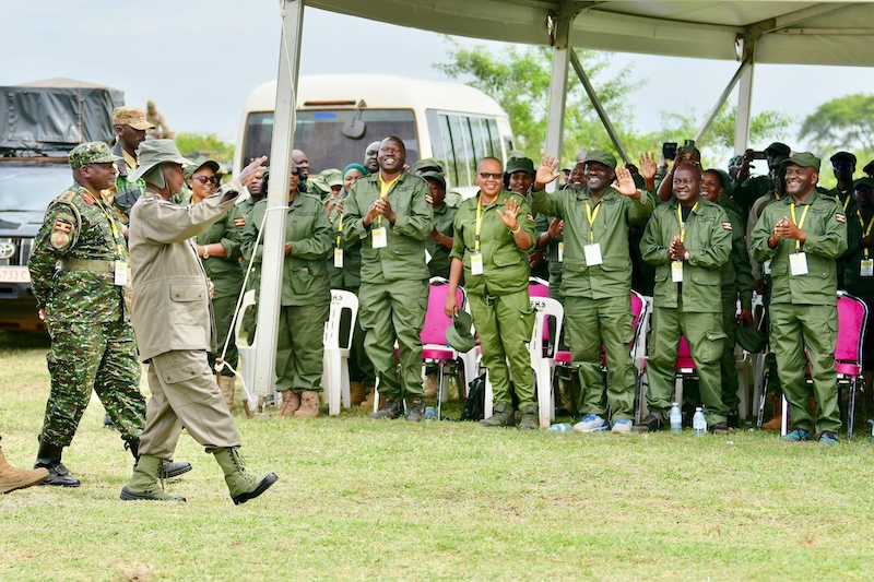 202604Museveni-waves-to-MPs-at-Kyankwanzi