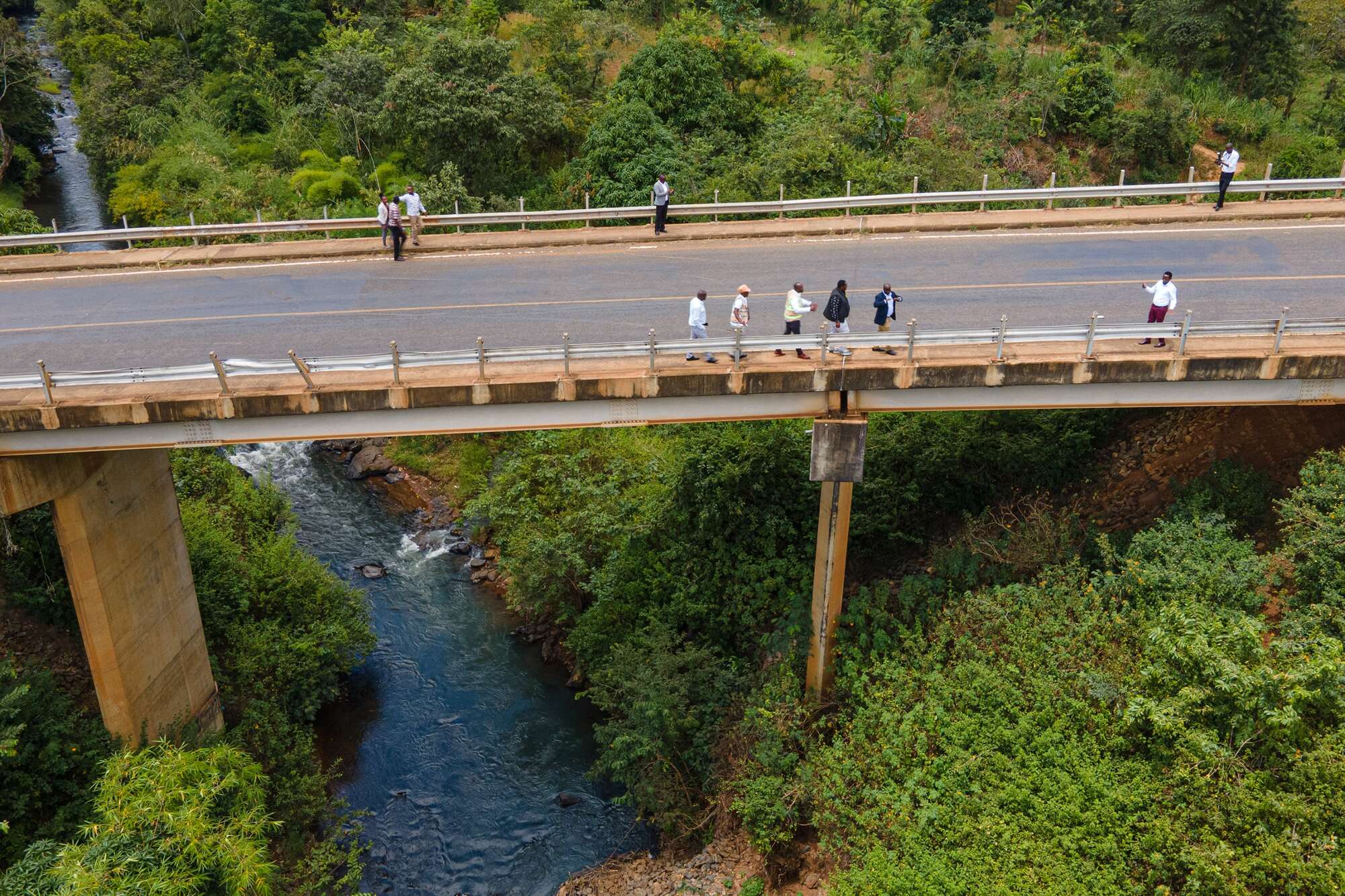 A picture of the 'killer' Nithi Bridge, a blackspot along the Me