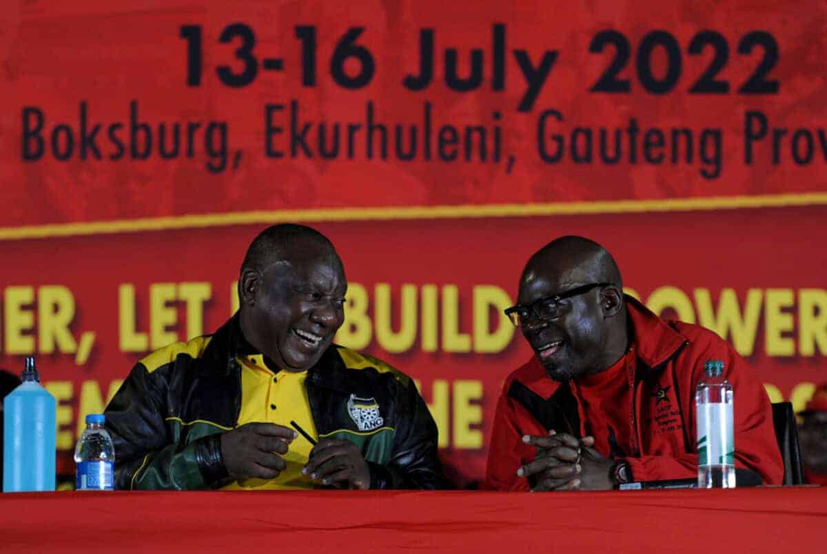 President Cyril Ramaphosa Addresses SACP Conference