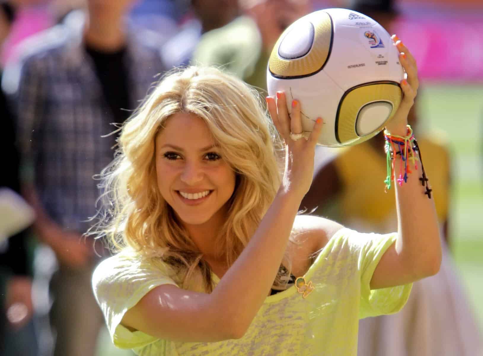 Shakira at Soccer City