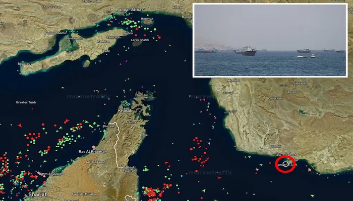 202605Iranian-Media-Claims-US-Navy-Vessel-Hit-By-Missiles-Near-Strait-Of-Hormuz