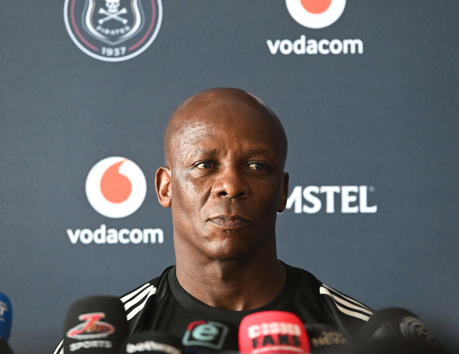 Football - Betway Premiership 2025/26 - Orlando Pirates - Press Conference - Rand Stadium