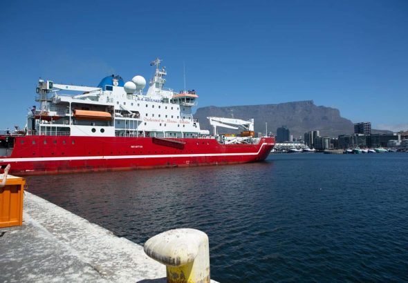 SA Agulhas II Returns From The Annual Antarctica Voyage
