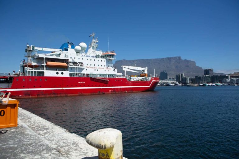 SA Agulhas II Returns From The Annual Antarctica Voyage