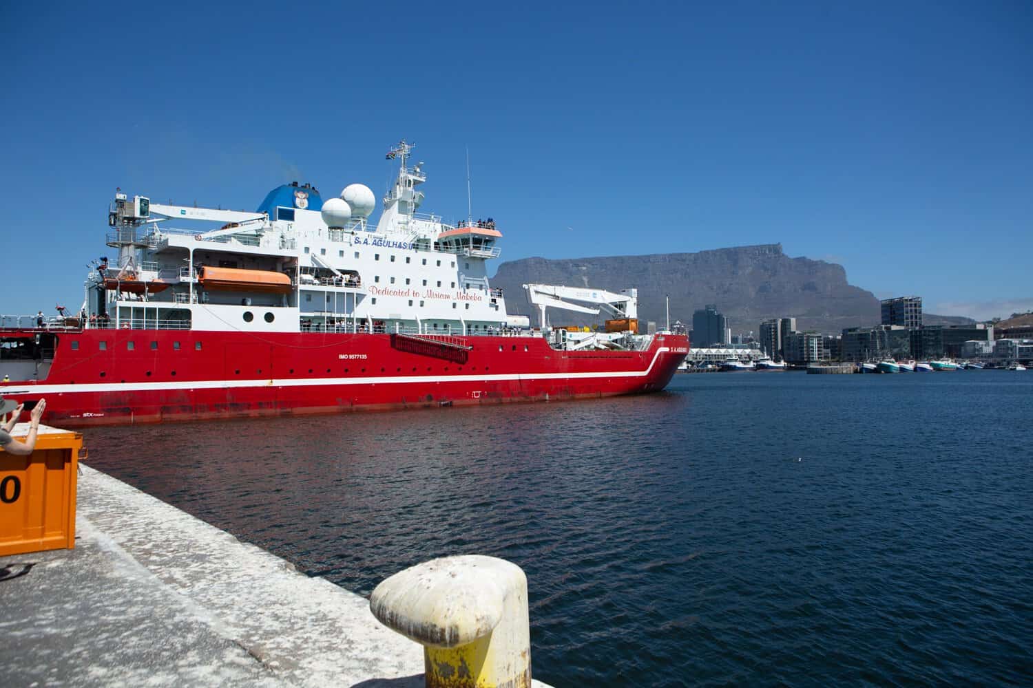 SA Agulhas II Returns From The Annual Antarctica Voyage