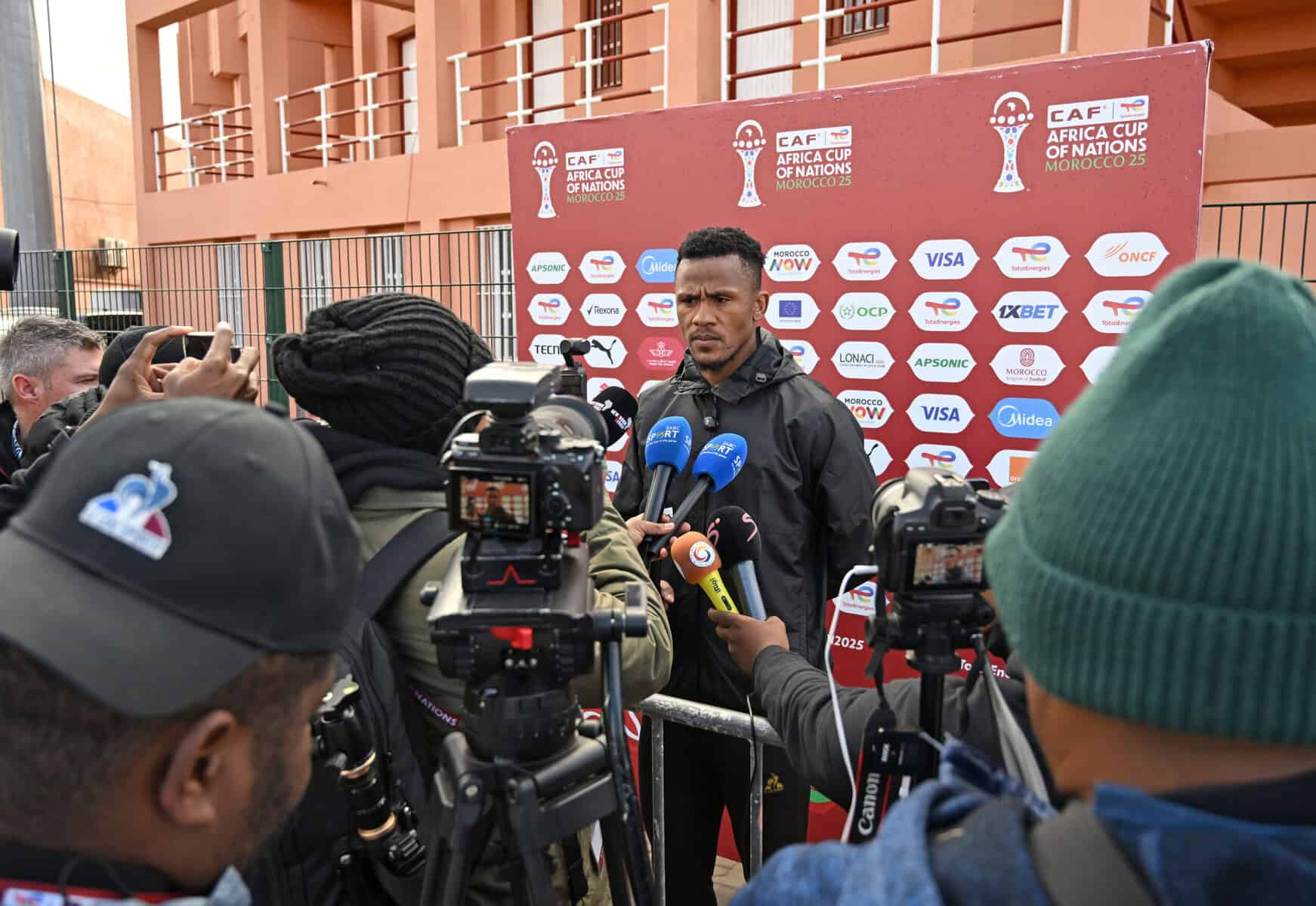 Football - 2025 Africa Cup of Nations - South Africa Training - TS Laarbi Ben Mbarek - Marrakech - Morocco