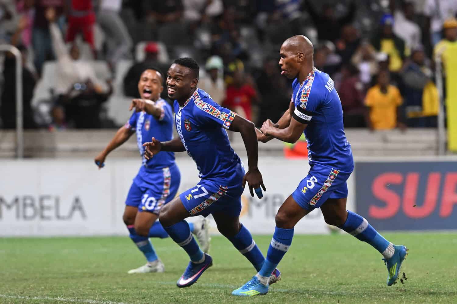 Football - Betway Premiership 2025/26 - TS Galaxy v Mamelodi Sundowns - Mbombela Stadium
