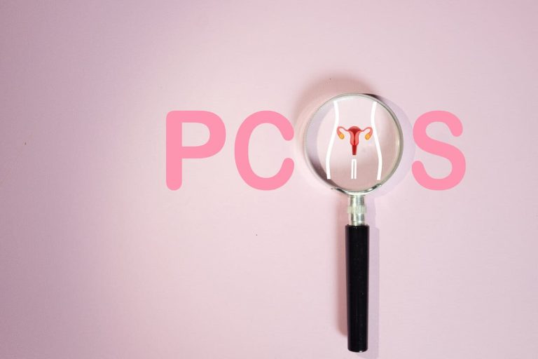 PCOS (Polycystic Ovary Syndrome) diagnosis and awareness concept.