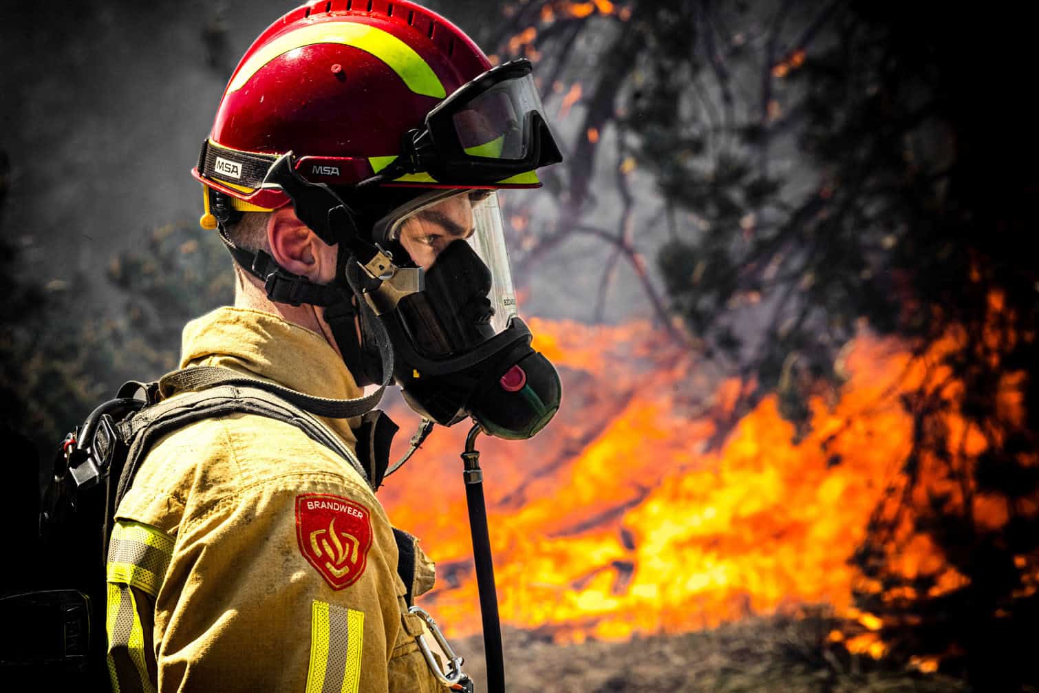 NETHERLANDS-ENVIRONMENT-FIRE