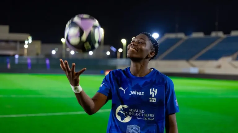 Asisat-Oshoala-Scores-Hat-Trick-to-Propel-Al-Hilal-Women-into
