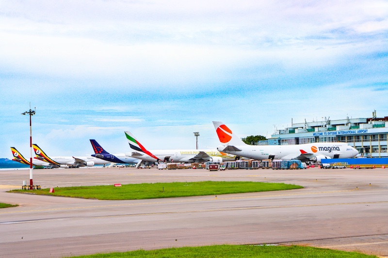 202412Planes-at-Entebbe-airport
