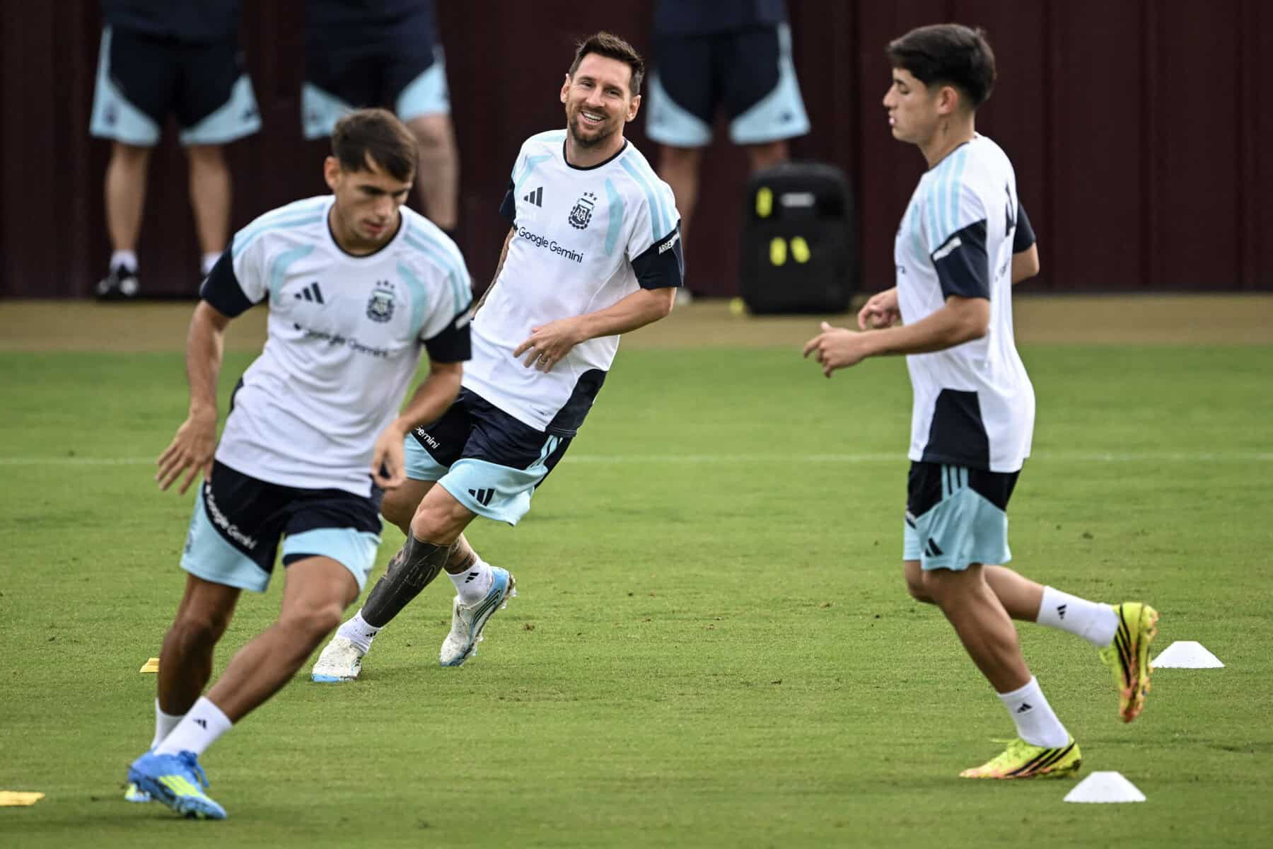 Argentina Training and Press Conference