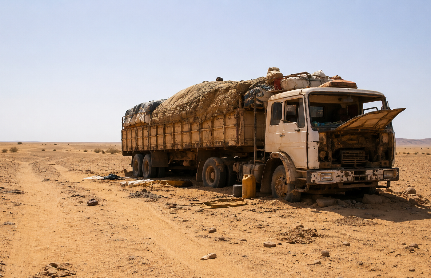 202606Lorry-Breaks-Down-In-Sahara-Desert