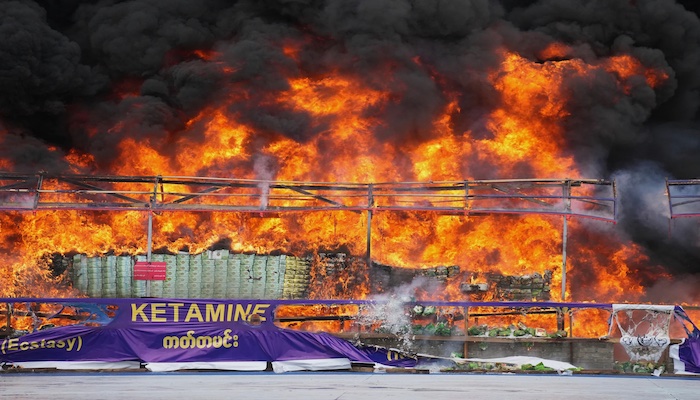 202606Myanmar-Burns-600-Million-Worth-Of-Seized-Heroin-Meth-and-Other-Illegal-Drugs