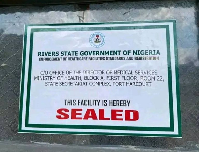 202606Rivers-Seals-Six-Health-Facilities-Over-Alleged-Quackery