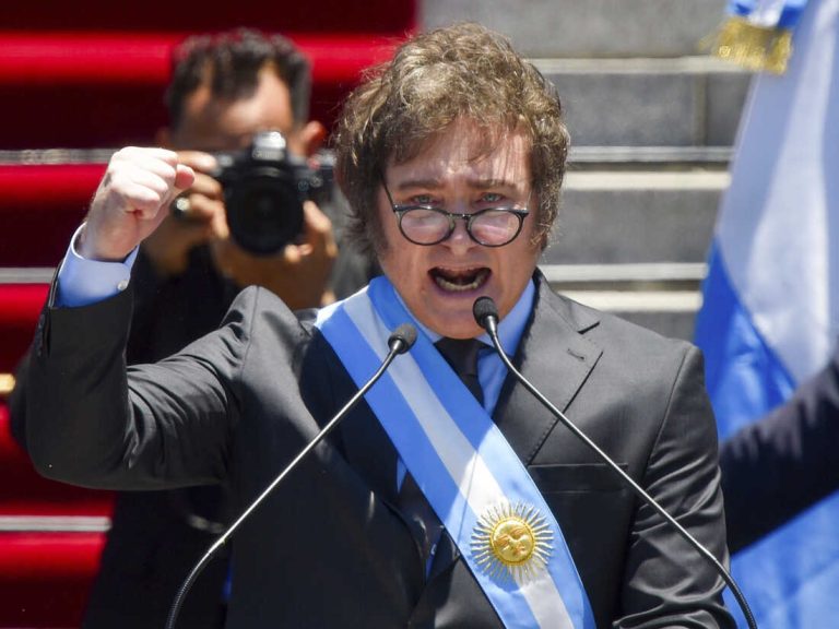 APTOPIX Argentina Milei Inauguration