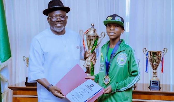 202607Oborevwori-Rewards-Delta-Student-With-N20m-For-Winning-World-Spelling-Bee-Championship