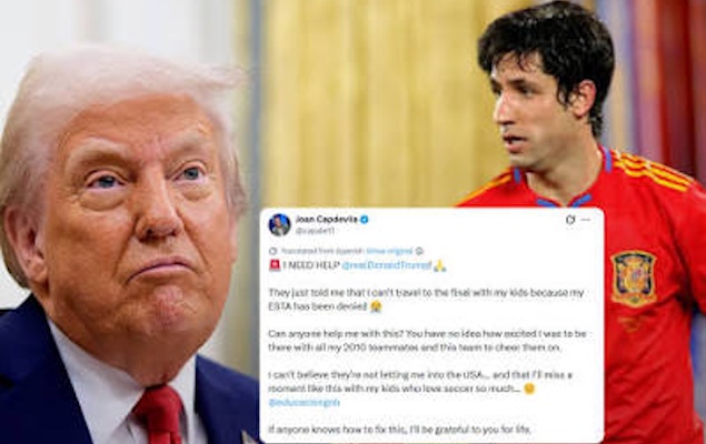 202607Spain-World-Cup-Winner-Joan-Capdevila-Appeals-To-Trump-After-US-Denies-Entry-For-Final