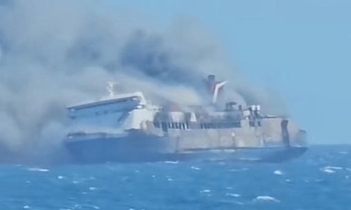 202608Five-Killed-41-Missing-As-Passenger-Ferry-Engulfed-By-Fire-Off-Indonesia-Coast